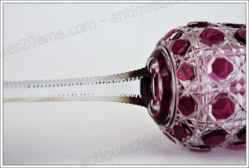 Wine from the Rhine or Roemer Baccarat crystal glass model Pontarlier