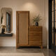 Asymmetrical wardrobe