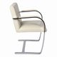 Brno Flat chair by Ludwig Mies van der Rohe and Lilly Reich and produced in the 1990s by Knoll