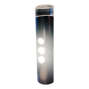 Vintage Cylindrical Lamp • Minimalist Totem • Space Age • 1970