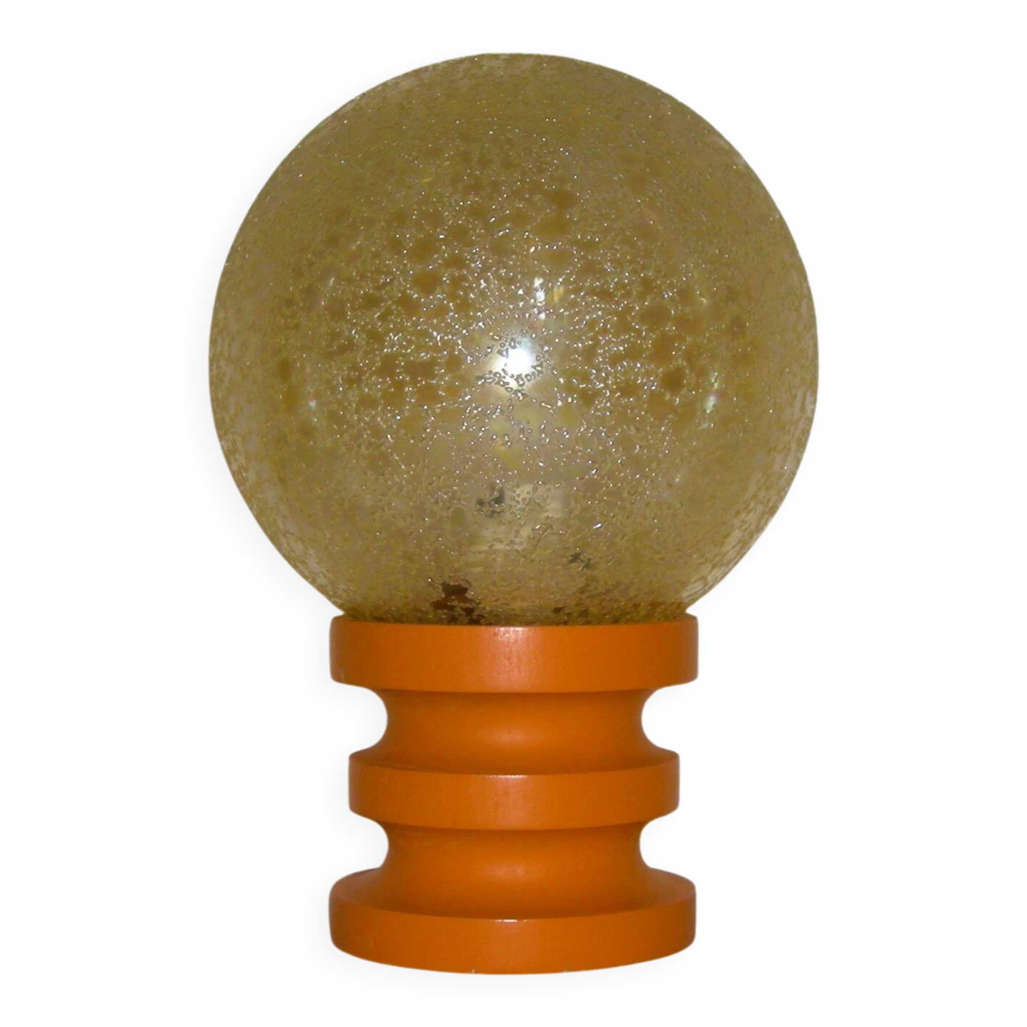Lampe en bois tourné des années 60 - 70