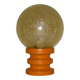 Lampe en bois tourné des années 60 - 70