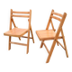 Folding chairs