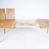 KP Møbler - Kurt Østervig - massive oak extendable dining table