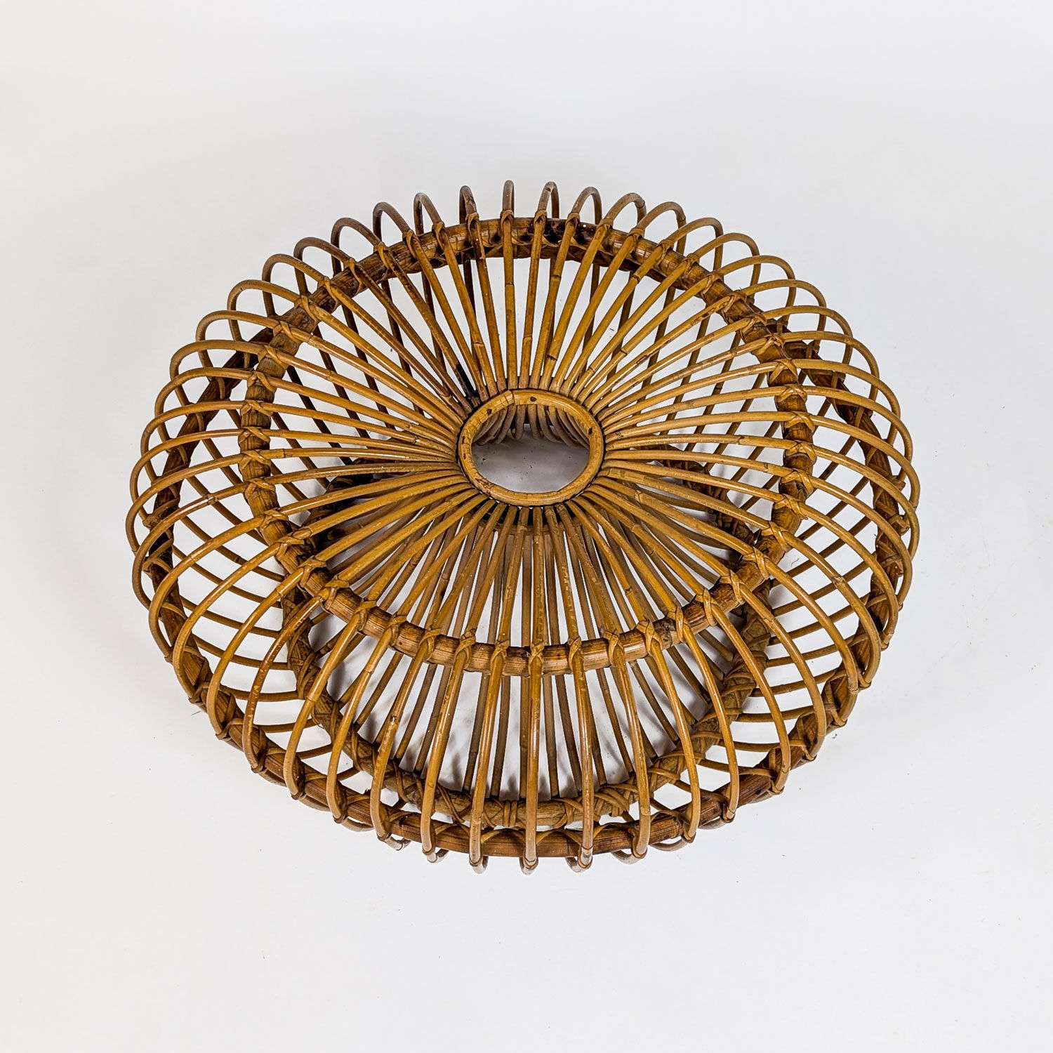 Margherita armchair and its ottoman, by Franco Albini, 1951