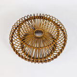 Fauteuil Margherita et son ottoman, par Franco Albini, 1951