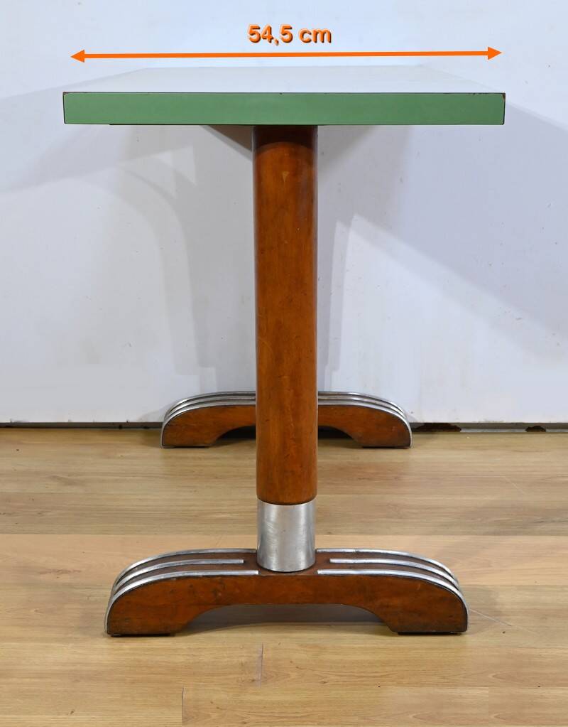 Bistro tables in laminate and beech – 1950