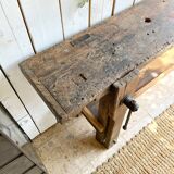 Old carpenter's workbench