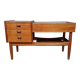 Scandinavian rosewood planter from Rio by Arne Wahl Iversen circa 1960