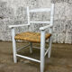 Chaise paillée enfant