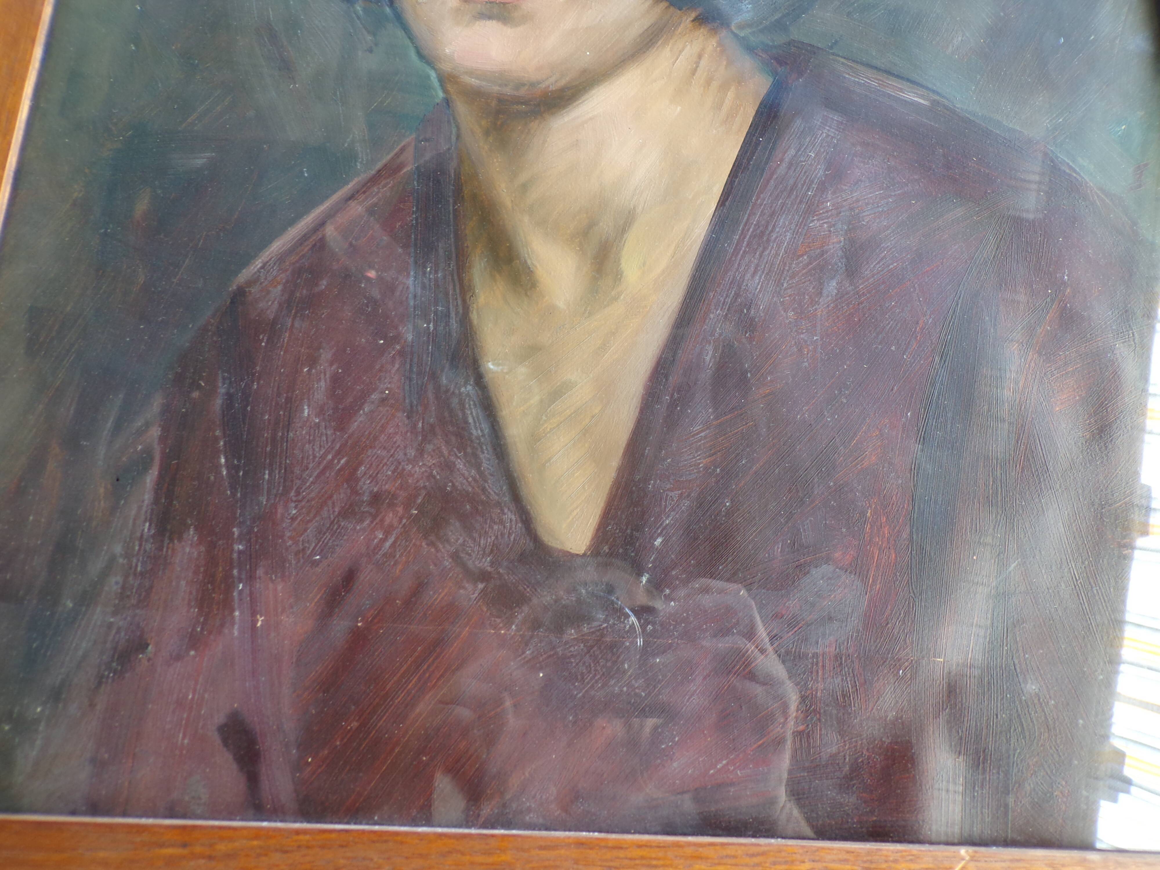 Portrait young woman