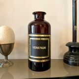 Venenum apothecary bottle in amber glass