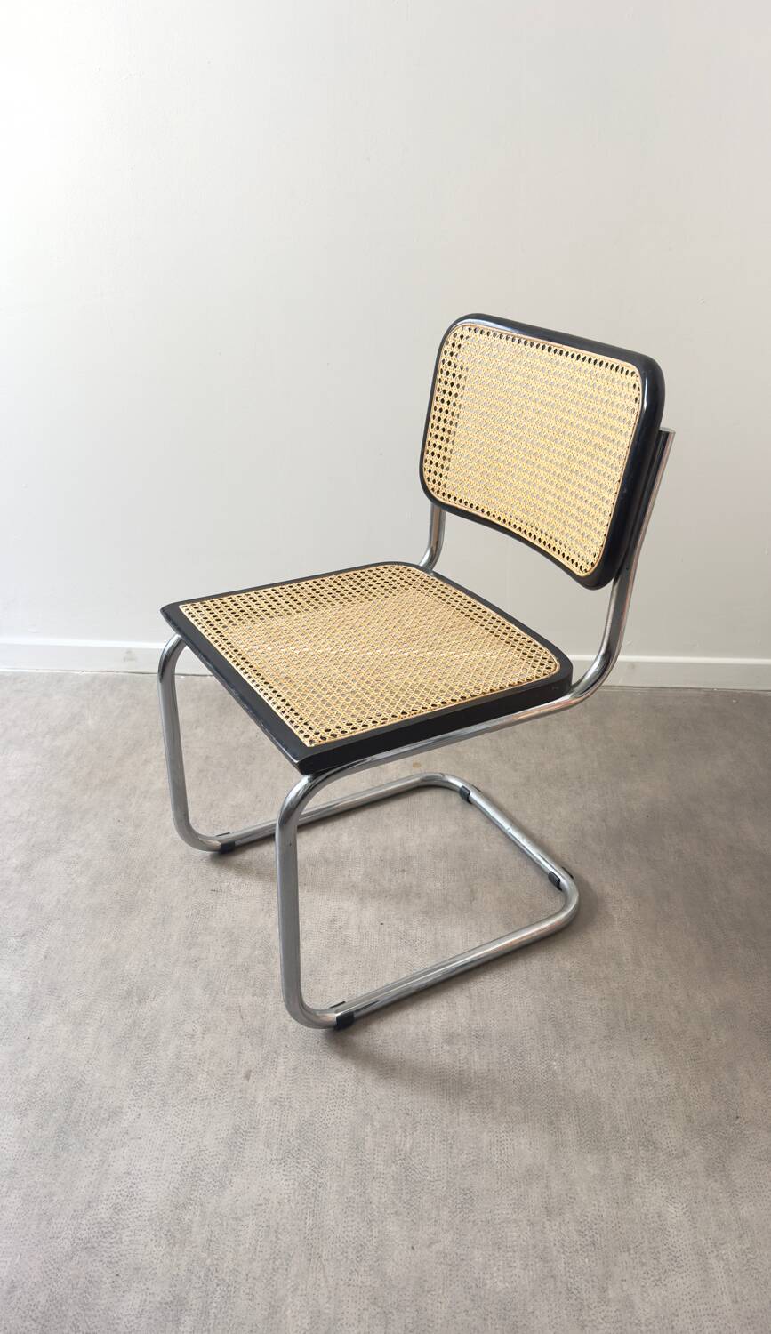 Chaise Marcel Breuer B32 Noire Made in Italy