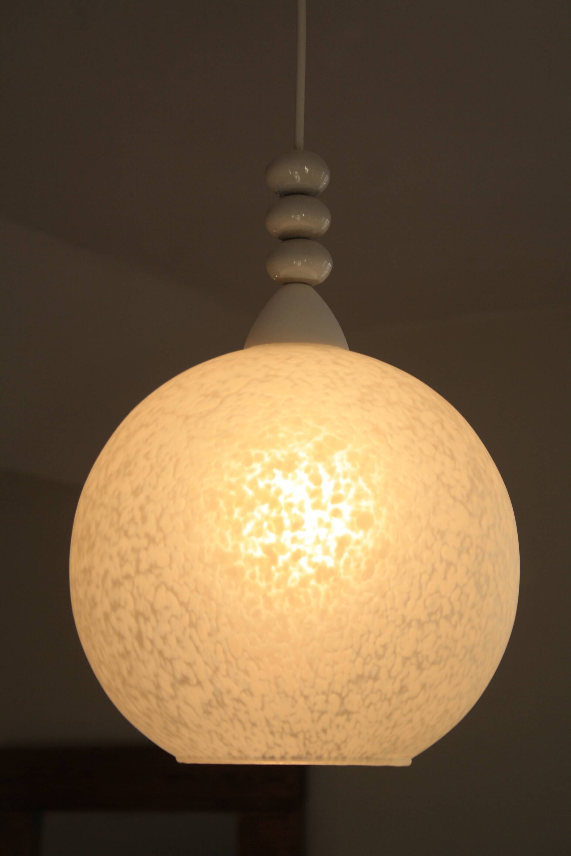 XXL Clichy glass spherical pendant light