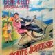 original poster of 1957 the merry road Gene Kelly Barbara Laage Vespa