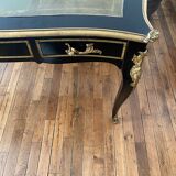 Bureau Louis XV  en bois noirci