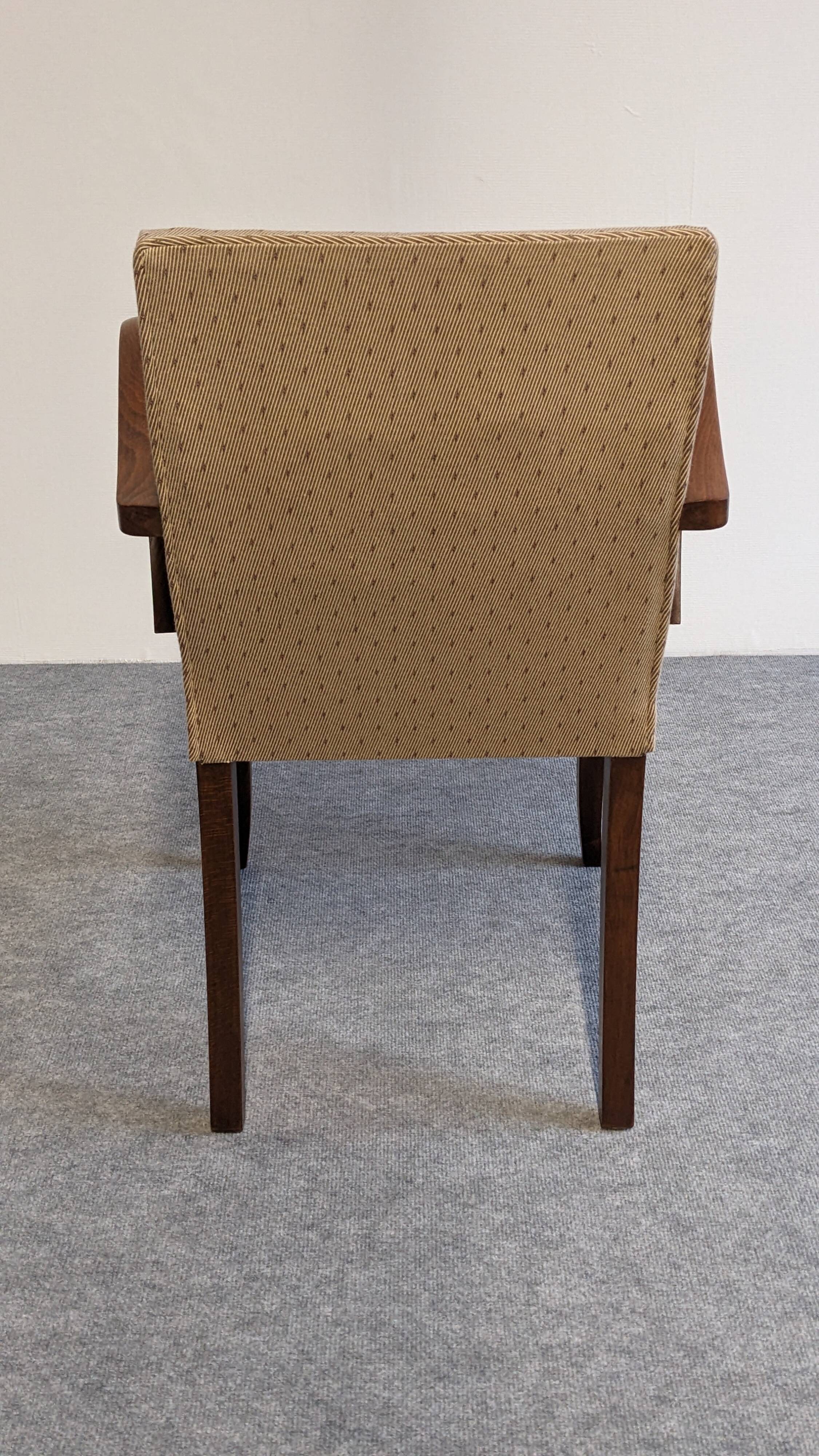 Paire de fauteuils bridge Art déco vers 1930