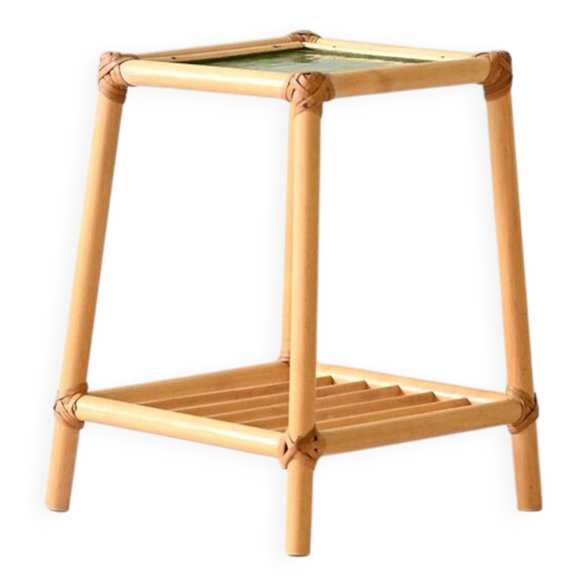 Vintage Bamboo Plant Stand