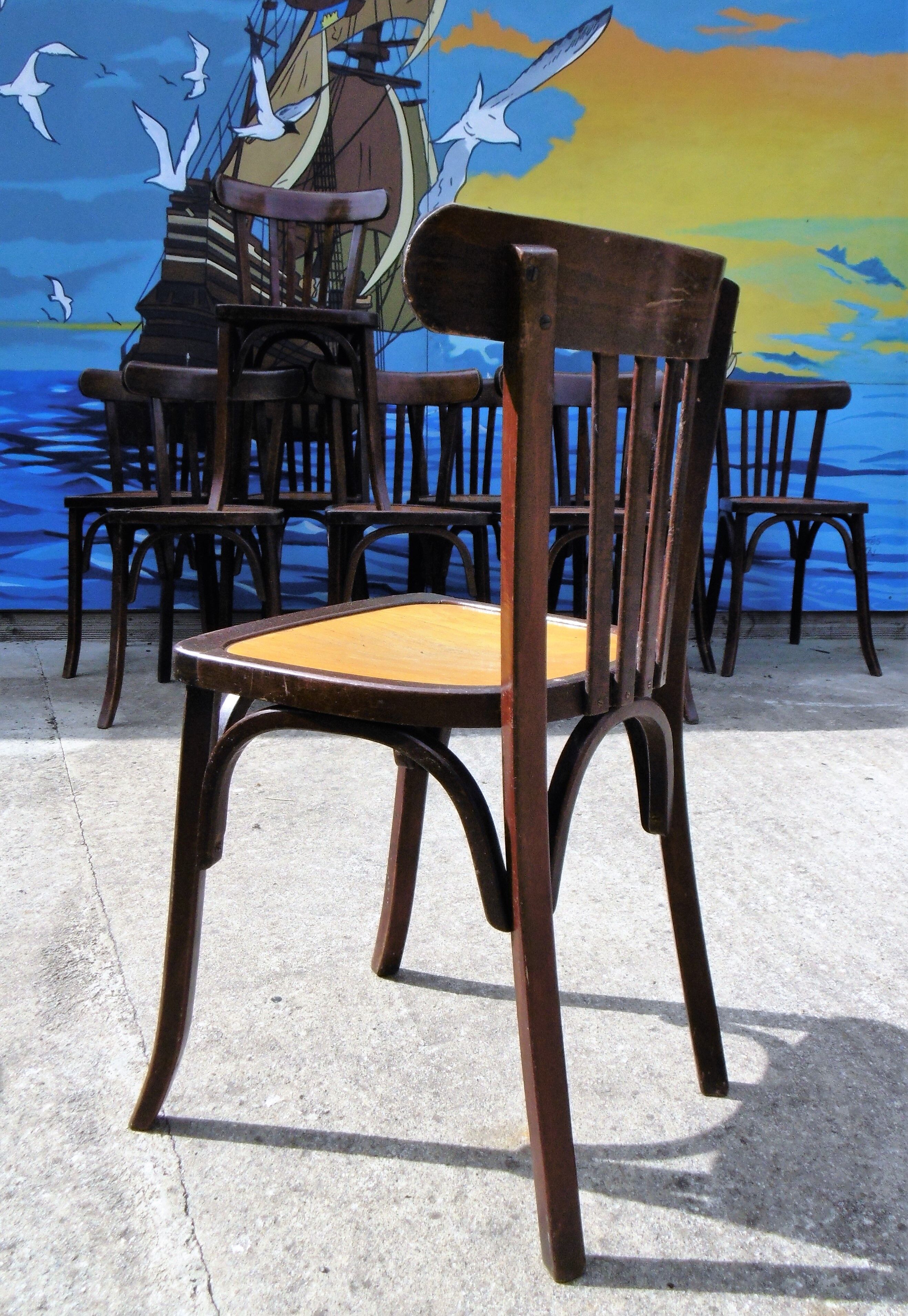 Set of 24 Luterma bistro chairs