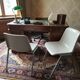 Pair of vintage Wilkhahn chairs, fibreglass shell, aluminium, 1970.