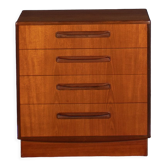 Retro 1960s Teak Chest Of Drawers G Plan Fresco  By Victor Wilkins For Chest Of Drawers