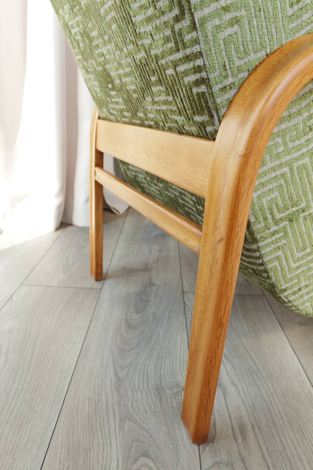 Fauteuil vintage classique par A. Kropacek et K. Kozelka, Tchécoslovaquie, années 1950