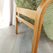 Classic vintage armchair by A. Kropacek and K. Kozelka, Czechoslovakia, 1950s