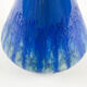 Blue ceramic vase, Danish design, 1960s, made in Denmark