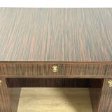 Art Deco “New York” double-sided desk – Macassar ebony veneer