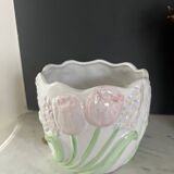 Barbotines tulip vase