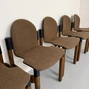 Set of 6 postmodern Thonet Flex chairs designed by Gerd Lange, vintage 80s.