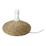 Braided rope lamp, 1970