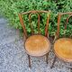 4 bistro chairs from the 30s art nouveau