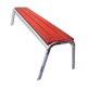 Vintage school bench year 60