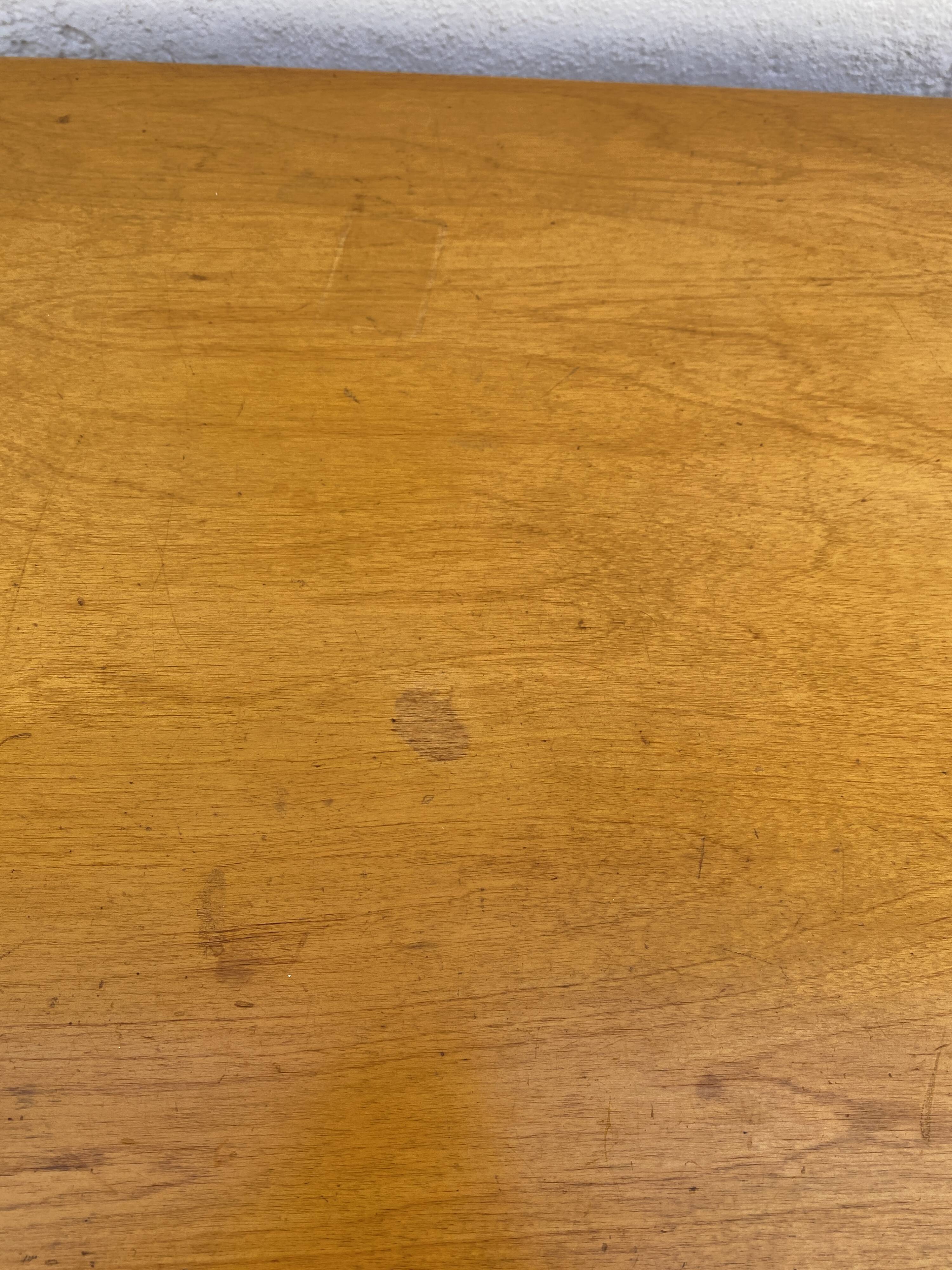 Commode suédoise vintage en bouleau années 50