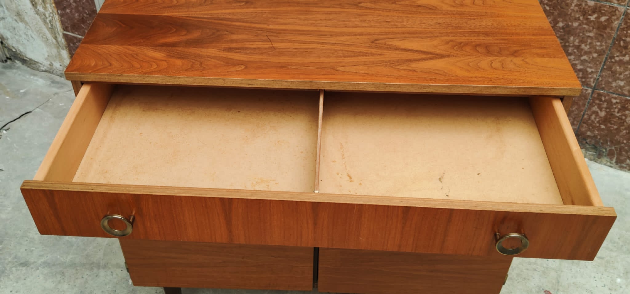 Mid century shoe cabinet | vintage - sidetable