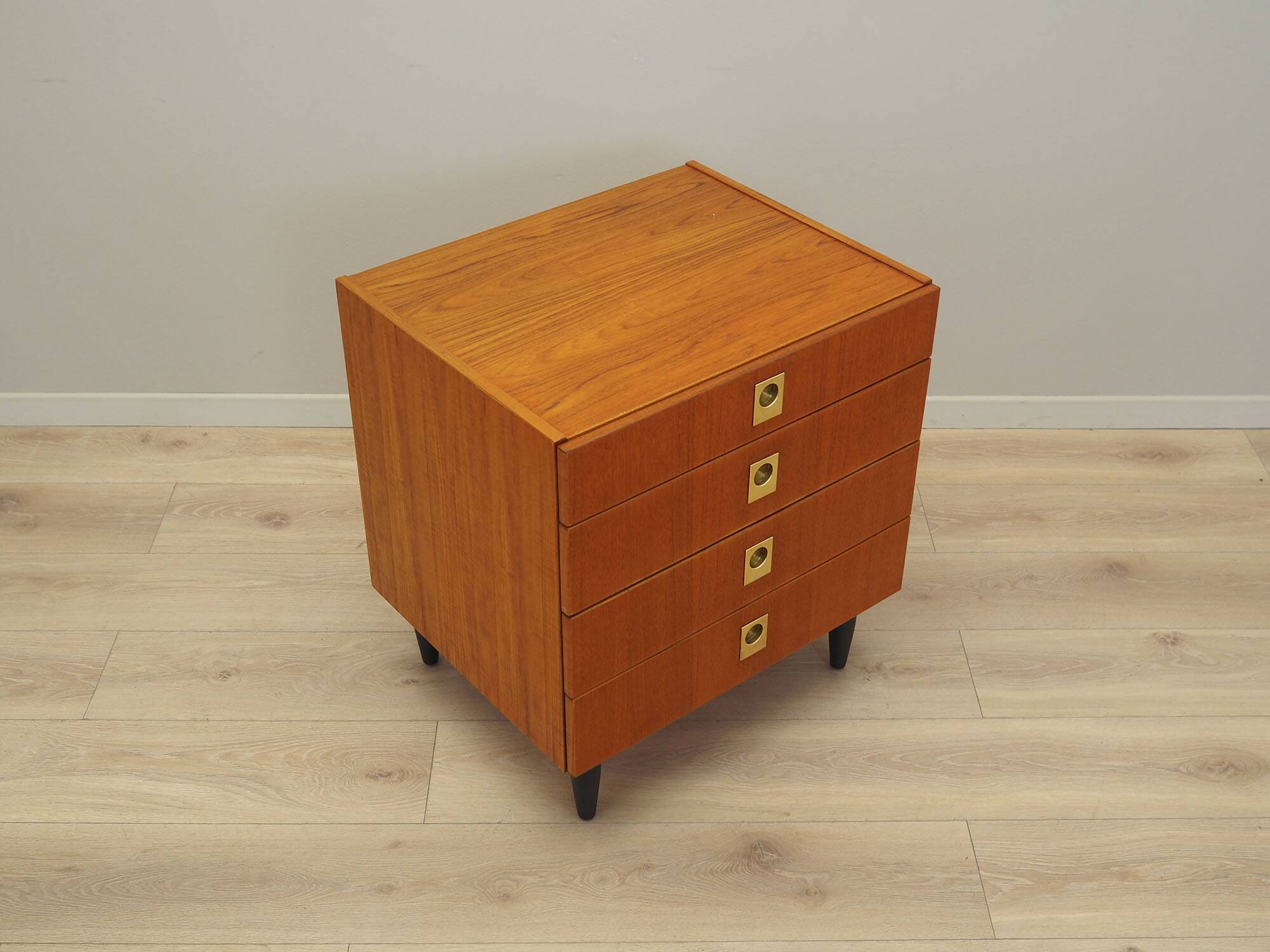 Teak chest of drawers, Danish design, 1970s, production: Denmark