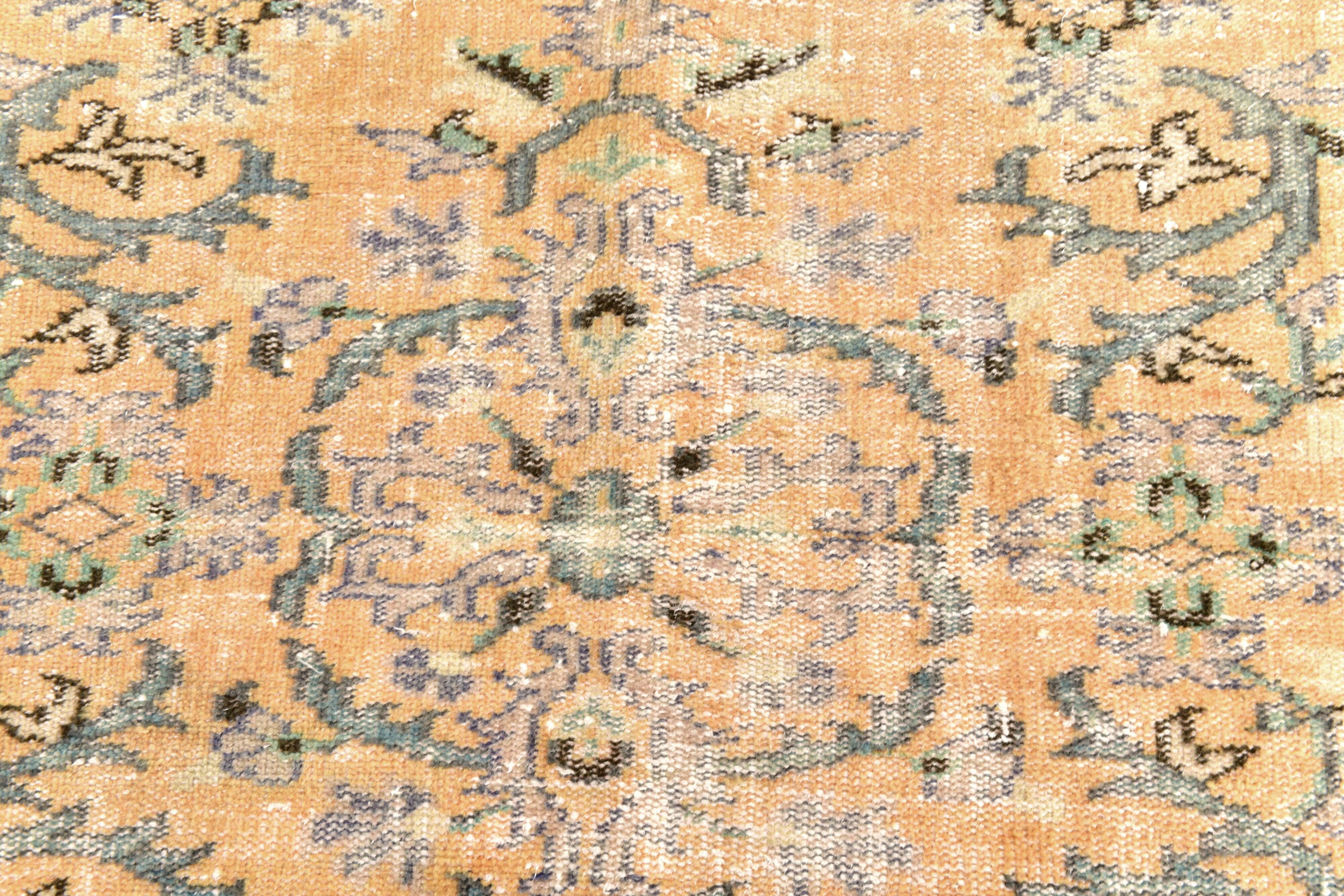 5x8 Rug For Living Room Turkish Vintage Area Rug, 160x255Cm