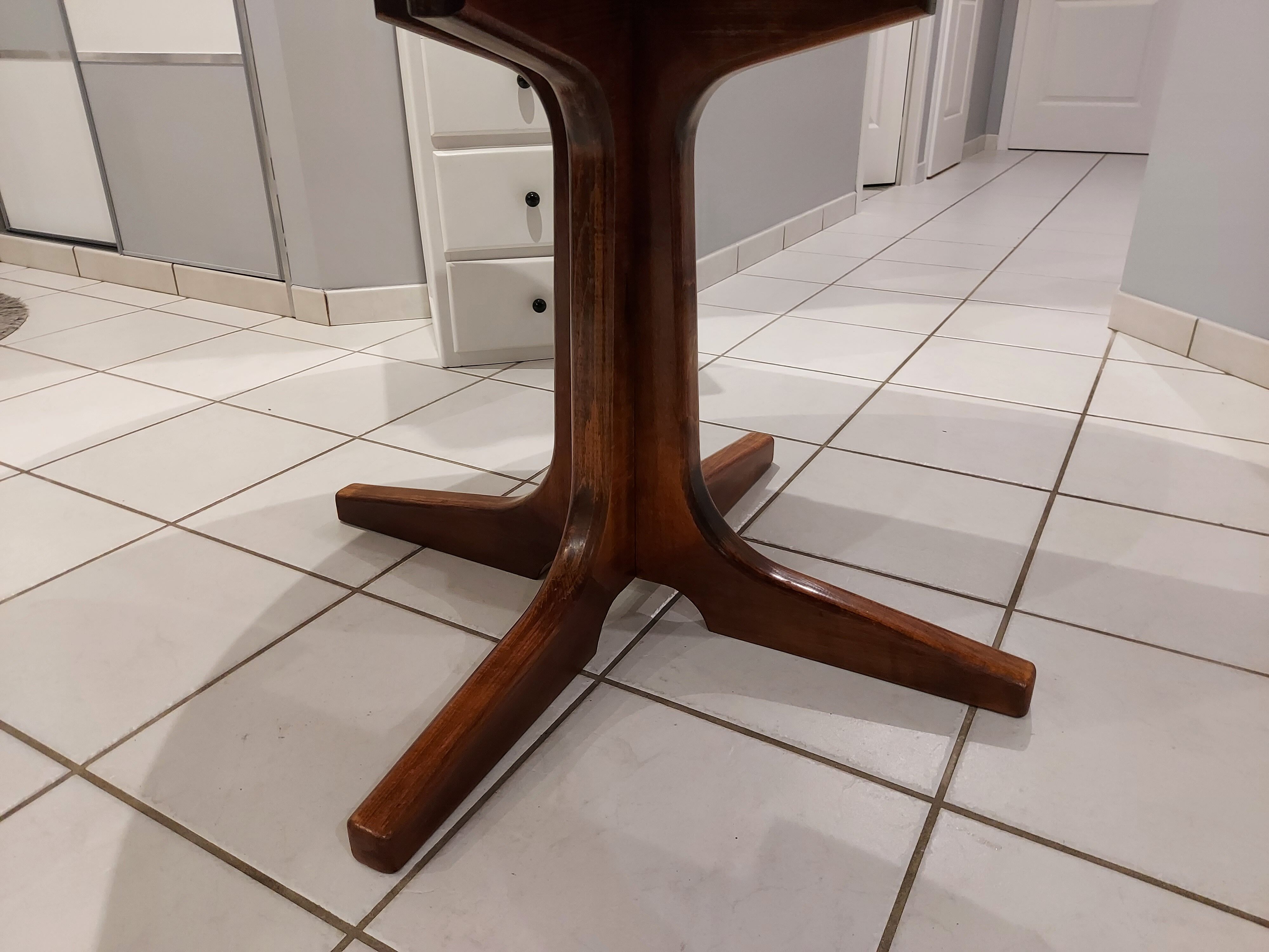 Baumann vintage 1970s expandable table