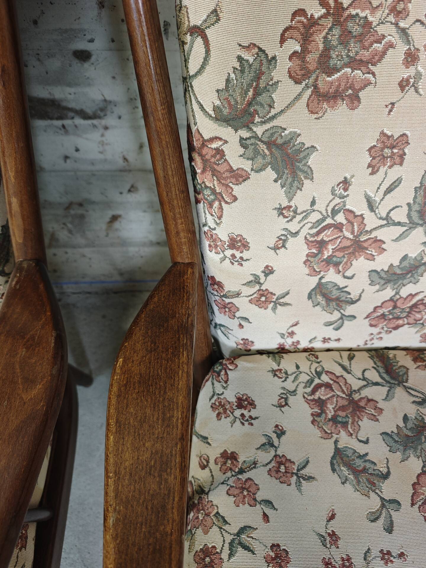 Lot de 2 fauteuils Baumann éventail