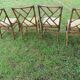 4 rattan chairs