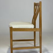 Lot de 6 chaises scandinave en chêne