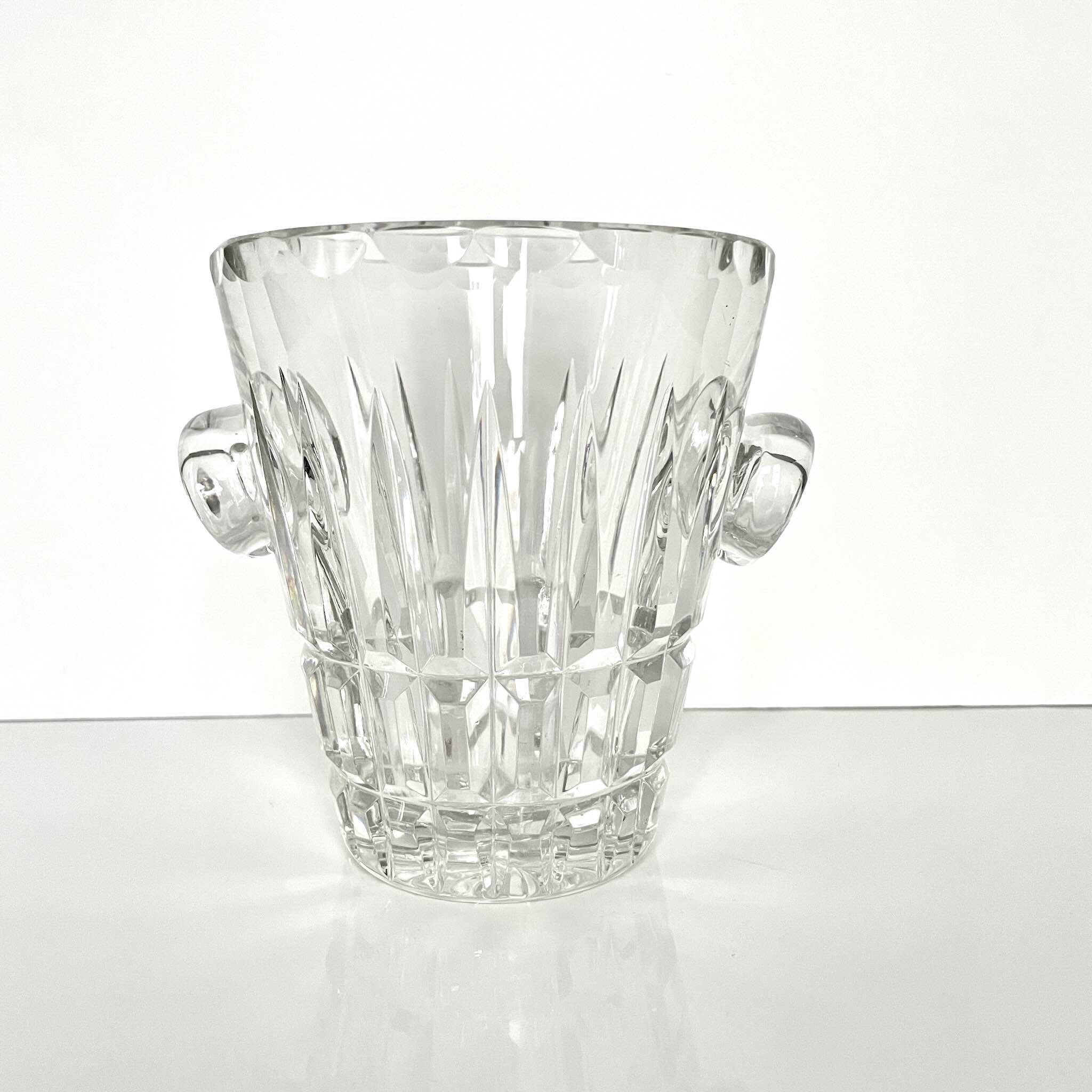 Saint-Louis Crystal Ice Bucket | Manhattan | Second half of the 20th century