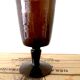 Large walking glass Biot in bubbled glass