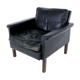 Leather armchair, Mio, Sweden, 1960