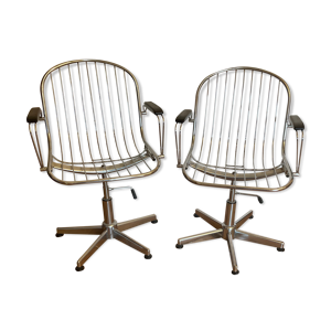 paire de chaises de bureau