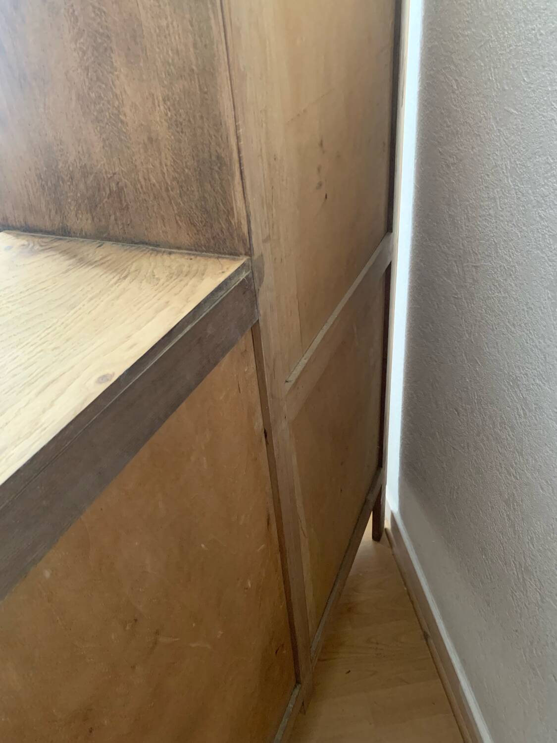 Parisian asymmetrical buffet cabinet