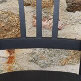 Vintage black bistro chair