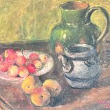 Autumn still life painting