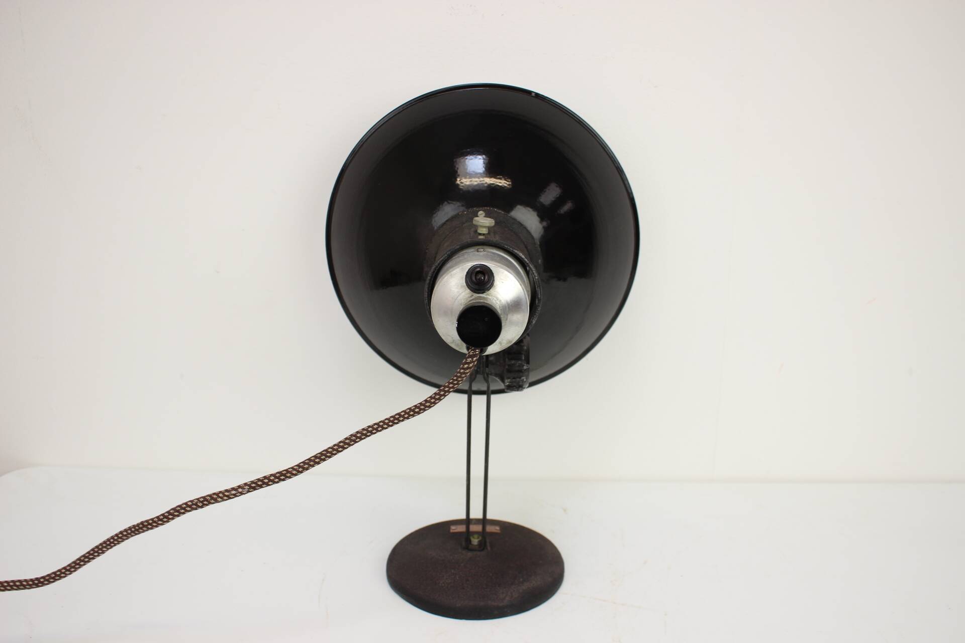 Vintage Adjustable Italian Table Lamp, 1950s, Czechoslovakia